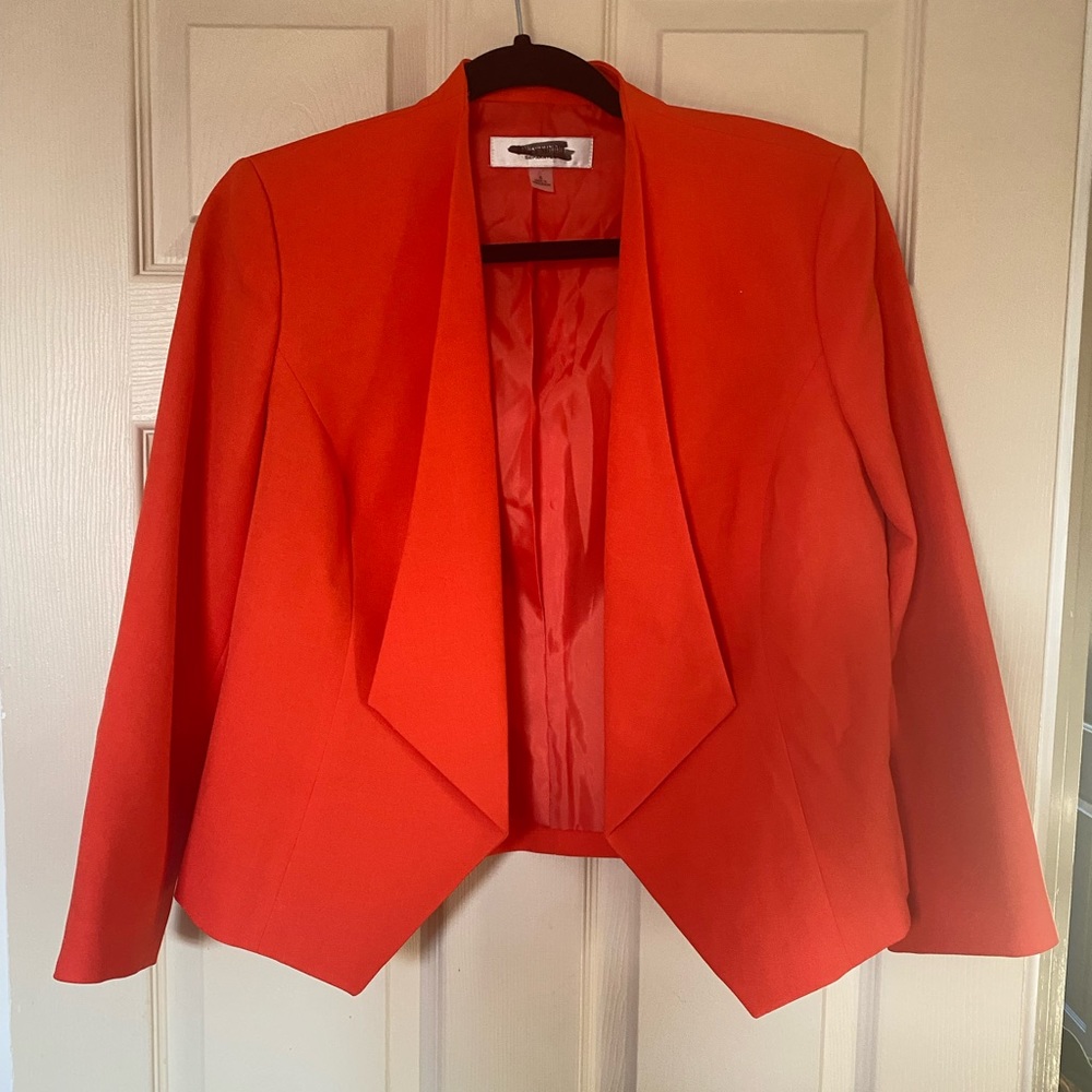 Jones Studio Orange Blazer, Size 6